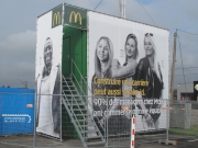 <p>In- &amp; outdoor sign</p>
<p>McDonald's werfcontainer</p>